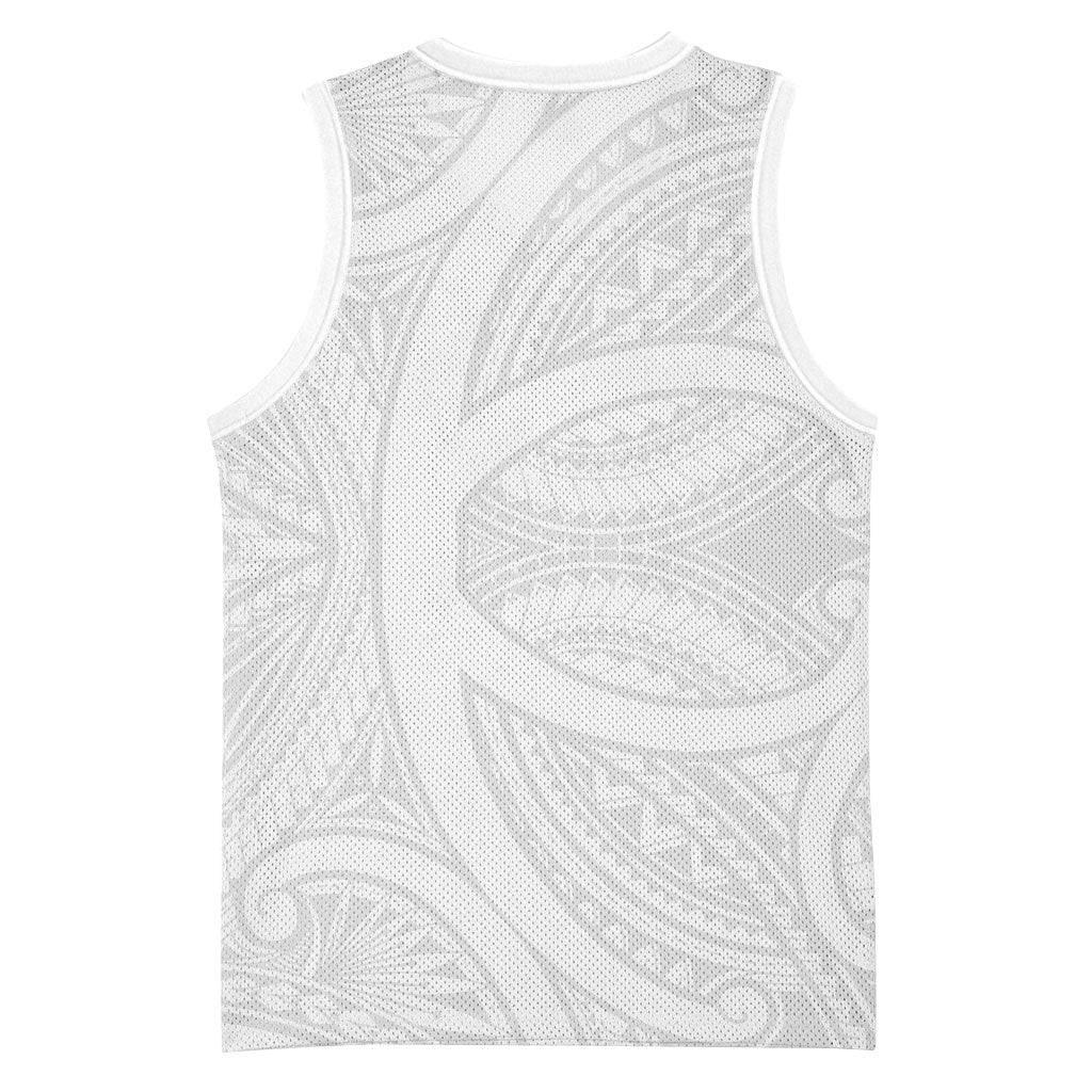 Hawaiian Kakau Basketball Jersey Aquaman Tattoo Reveal Effect