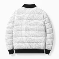 Hawaiian Kakau Bomber Puffer Jacket Aquaman Tattoo Reveal Effect