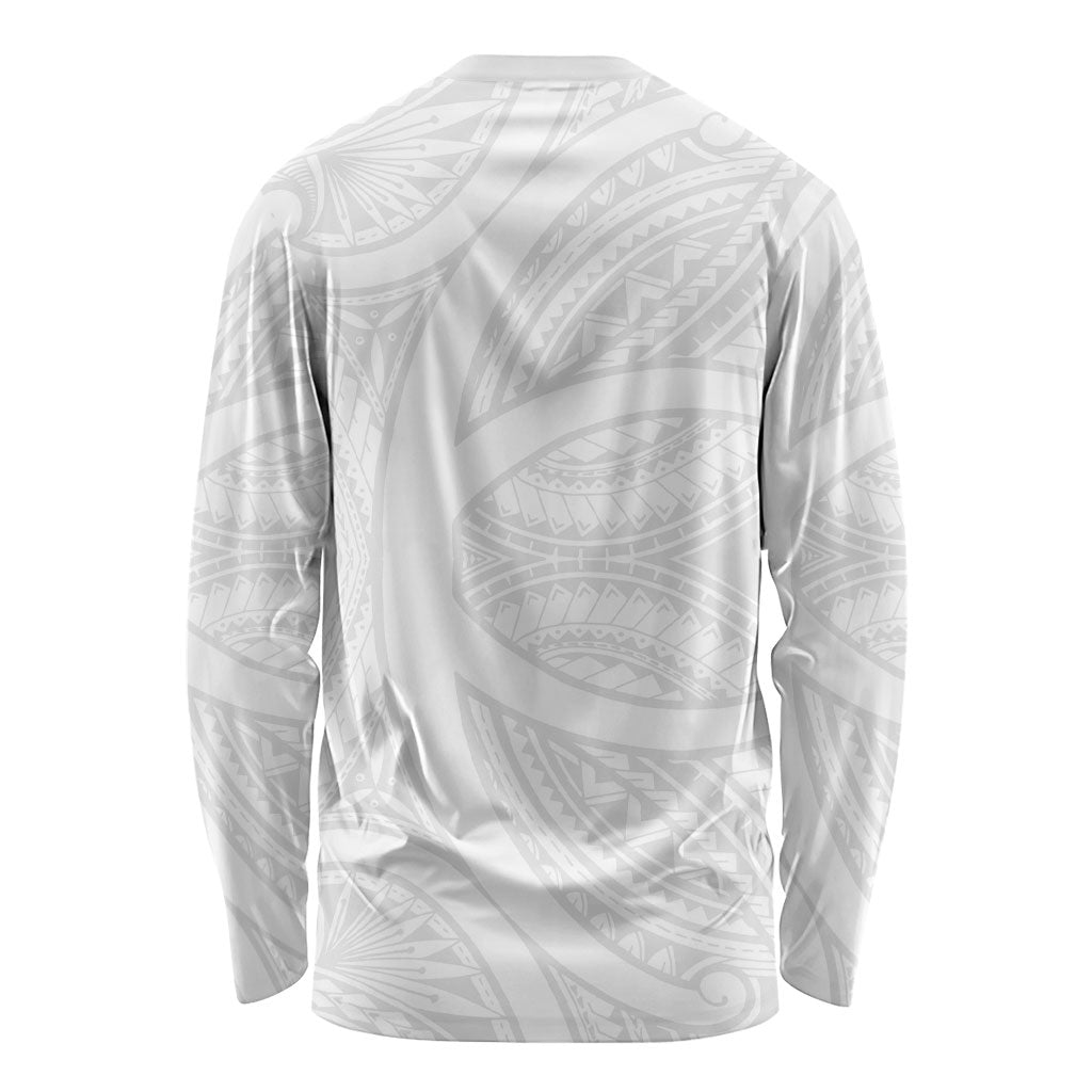 Hawaiian Kakau Long Sleeve Shirt Aquaman Tattoo Reveal Effect