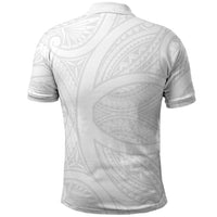 Hawaiian Kakau Polo Shirt Aquaman Tattoo Reveal Effect