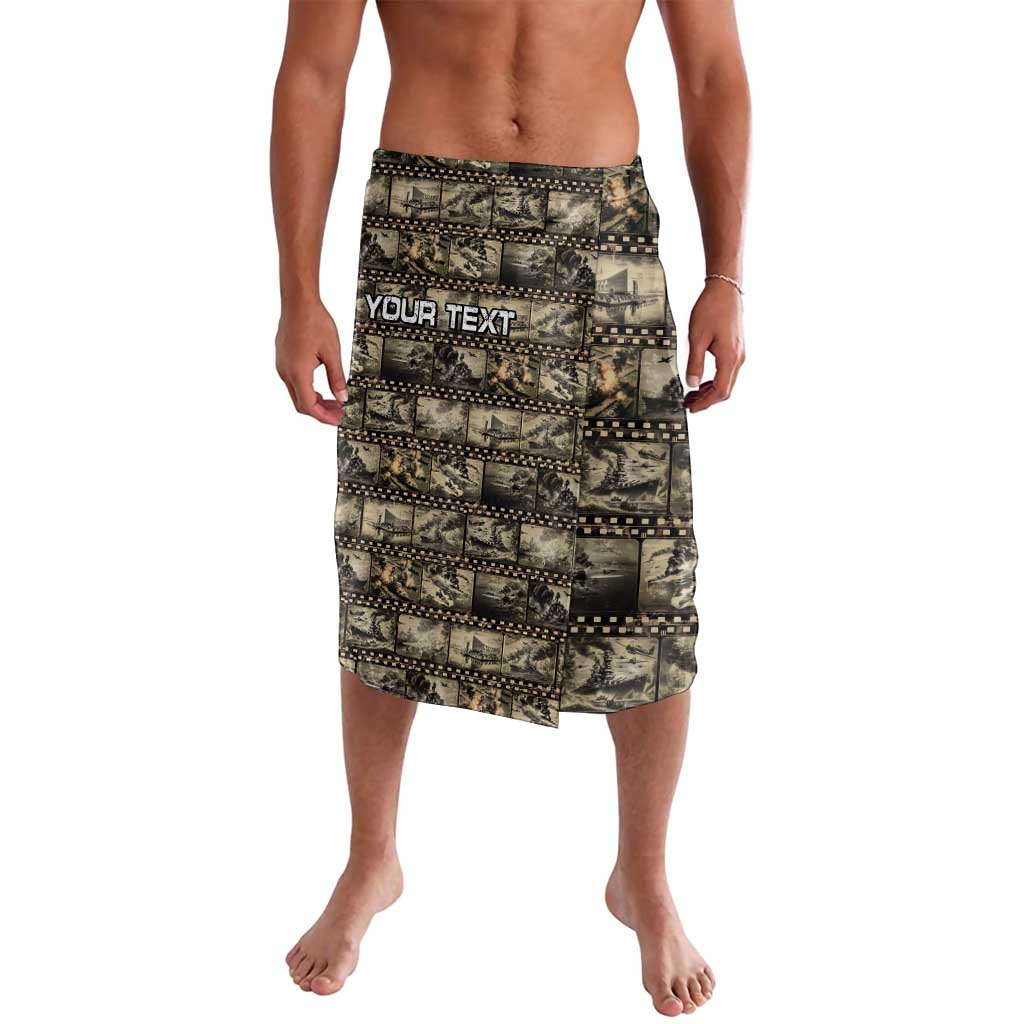 Pearl Harbor Remembrance Day Personalized Lavalava Memories of December 7 with Red Poppy Lei - Polynesian Pride