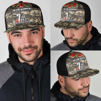 Pearl Harbor Remembrance Day Personalized Mesh Trucker Cap Memories of December 7 with Red Poppy Lei - Polynesian Pride
