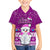 Palau Christmas Kid Hawaiian Shirt Snowman Hugs Palau Coat of Arms Maori Pattern Pink Style LT03 Kid Pink - Polynesian Pride