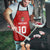 Custom Mate Ma'a Tonga Rugby Apron Ngatu Tribal Motifs Sporty Style - Polynesian Pride