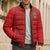 Custom Mate Ma'a Tonga Rugby Bomber Puffer Jacket Ngatu Tribal Motifs Sporty Style - Polynesian Pride