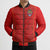 Custom Mate Ma'a Tonga Rugby Bomber Puffer Jacket Ngatu Tribal Motifs Sporty Style - Polynesian Pride