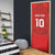Custom Mate Ma'a Tonga Rugby Door Cover Ngatu Tribal Motifs Sporty Style - Polynesian Pride