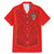 Custom Mate Ma'a Tonga Rugby Family Matching Mermaid Dress and Hawaiian Shirt Ngatu Tribal Motifs Sporty Style - Polynesian Pride