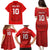 Custom Mate Ma'a Tonga Rugby Family Matching Puletasi and Hawaiian Shirt Ngatu Tribal Motifs Sporty Style - Polynesian Pride