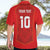 Custom Mate Ma'a Tonga Rugby Hawaiian Shirt Ngatu Tribal Motifs Sporty Style - Polynesian Pride