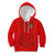 Custom Mate Ma'a Tonga Rugby Kid Hoodie Ngatu Tribal Motifs Sporty Style - Polynesian Pride
