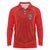Custom Mate Ma'a Tonga Rugby Long Sleeve Polo Shirt Ngatu Tribal Motifs Sporty Style - Polynesian Pride