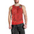 Custom Mate Ma'a Tonga Rugby Men Tank Top Ngatu Tribal Motifs Sporty Style - Polynesian Pride