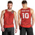 Custom Mate Ma'a Tonga Rugby Men Tank Top Ngatu Tribal Motifs Sporty Style - Polynesian Pride