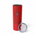Custom Mate Ma'a Tonga Rugby Skinny Tumbler Ngatu Tribal Motifs Sporty Style - Polynesian Pride
