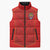 Custom Mate Ma'a Tonga Rugby Sleeveless Puffer Jacket Ngatu Tribal Motifs Sporty Style - Polynesian Pride