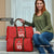 Custom Mate Ma'a Tonga Rugby Travel Bag Ngatu Tribal Motifs Sporty Style - Polynesian Pride
