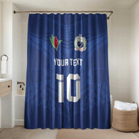 Custom Samoa Rugby Bathroom Set Tatau Tribal Motifs Sporty Style - Polynesian Pride