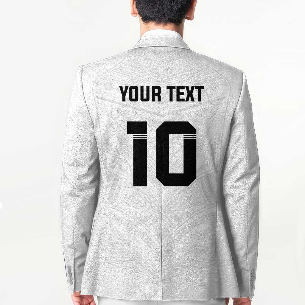 Custom Fiji Rugby Blazer Tapa Tribal Motifs Sporty Style - Polynesian Pride