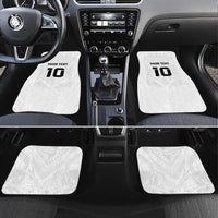 Custom Fiji Rugby Car Mats Tapa Tribal Motifs Sporty Style - Polynesian Pride