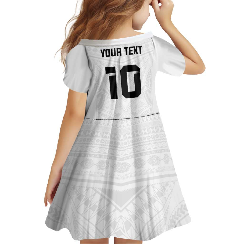 Custom Fiji Rugby Family Matching Tank Maxi Dress and Hawaiian Shirt Tapa Tribal Motifs Sporty Style - Polynesian Pride