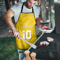 Custom Niue Rugby Apron Hiapo Tribal Motifs Sporty Style - Polynesian Pride