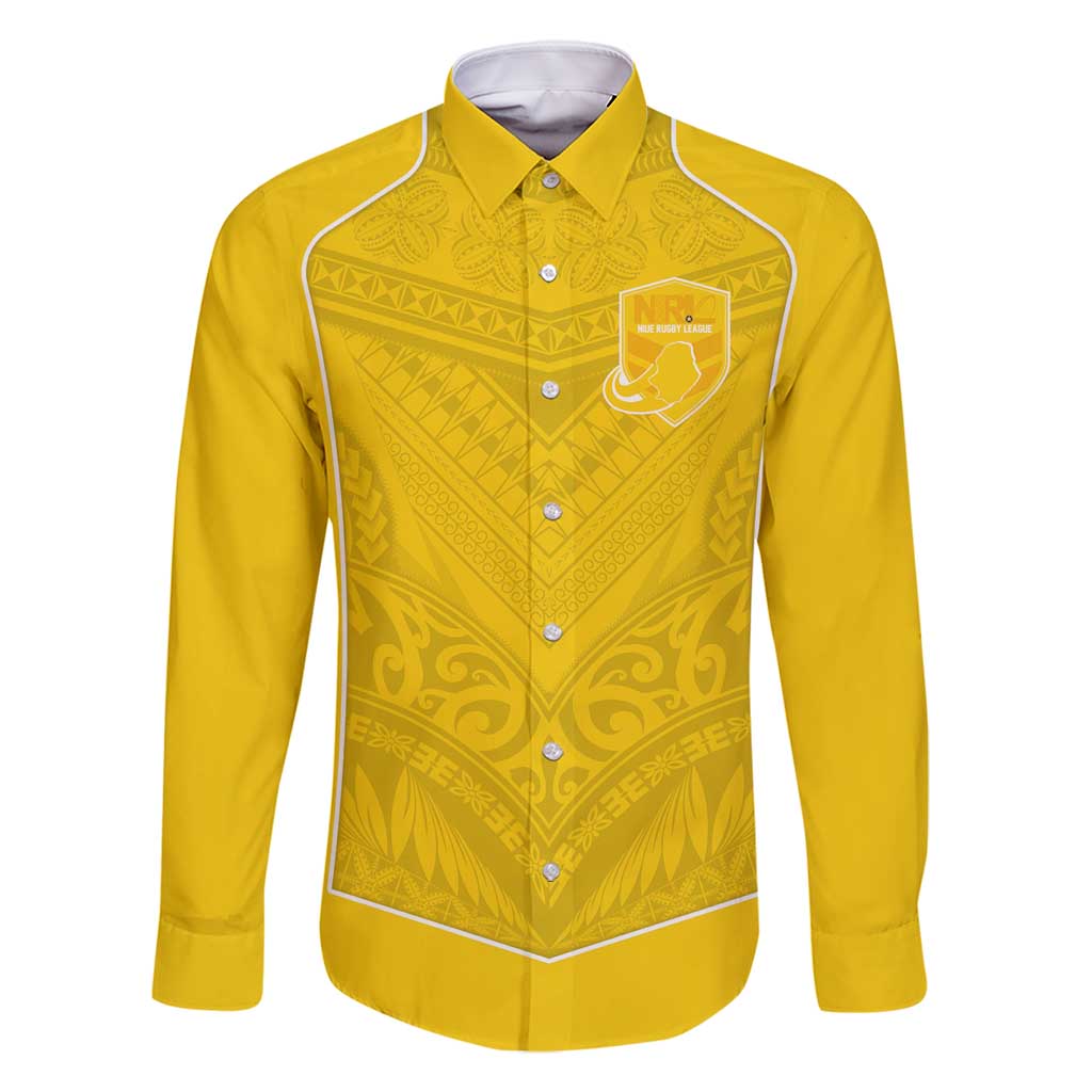 Custom Niue Rugby Family Matching Off Shoulder Short Dress and Hawaiian Shirt Hiapo Tribal Motifs Sporty Style - Polynesian Pride