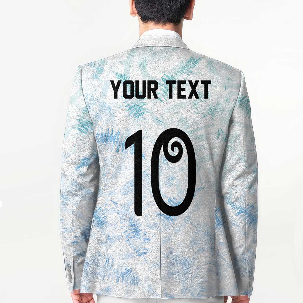 Custom New Zealand Football Blazer The Whites-Aotearoa Inspired - Polynesian Pride