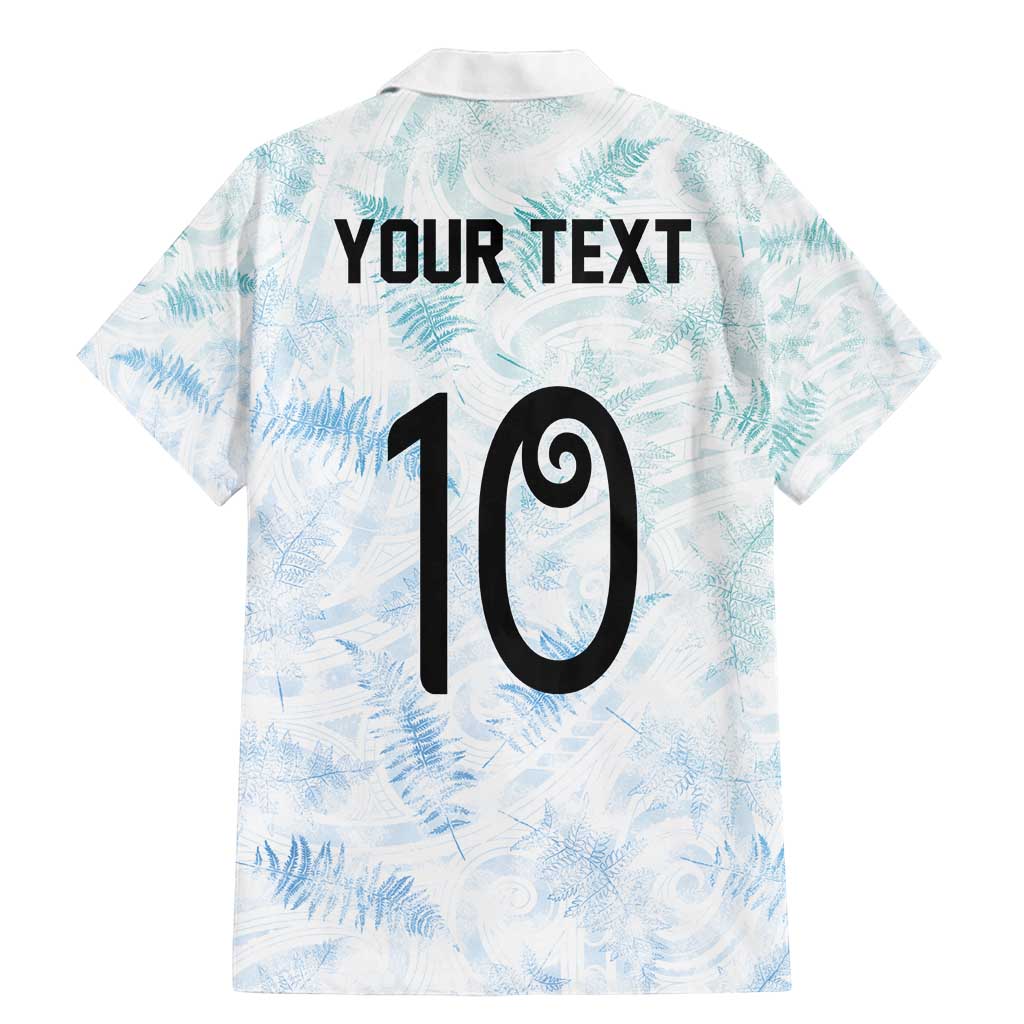 Custom New Zealand Football Family Matching Mermaid Dress and Hawaiian Shirt The Whites-Aotearoa Inspired - Polynesian Pride