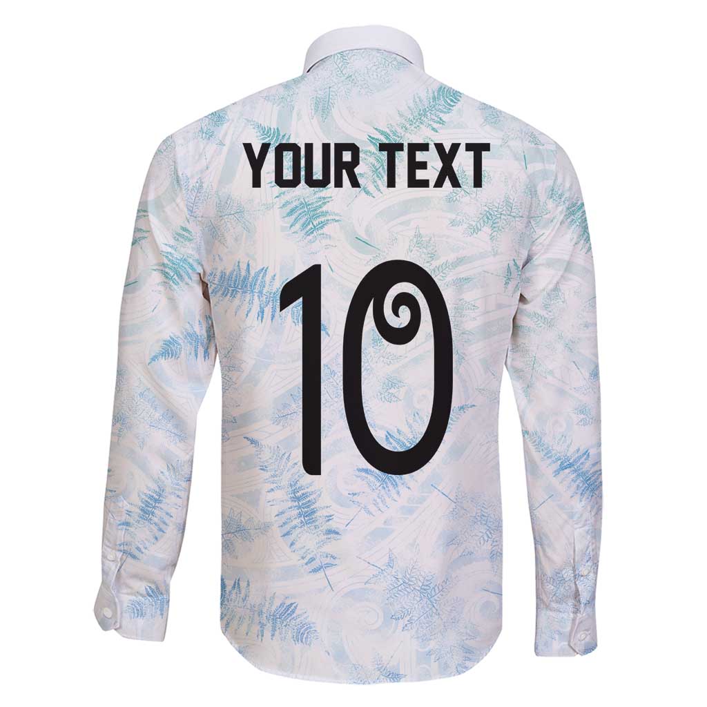 Custom New Zealand Football Family Matching Mermaid Dress and Hawaiian Shirt The Whites-Aotearoa Inspired - Polynesian Pride