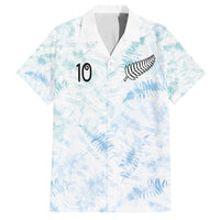 Custom New Zealand Football Family Matching Summer Maxi Dress and Hawaiian Shirt The Whites-Aotearoa Inspired - Polynesian Pride