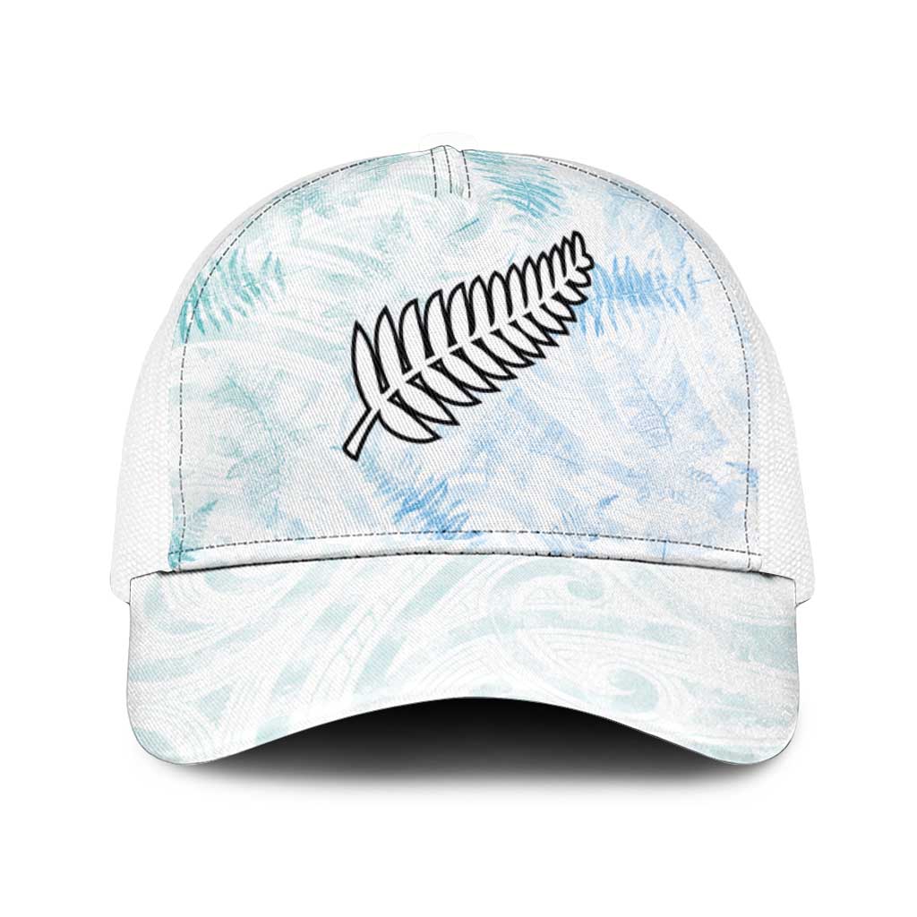New Zealand Football Mesh Trucker Cap The Whites-Aotearoa Inspired - Polynesian Pride