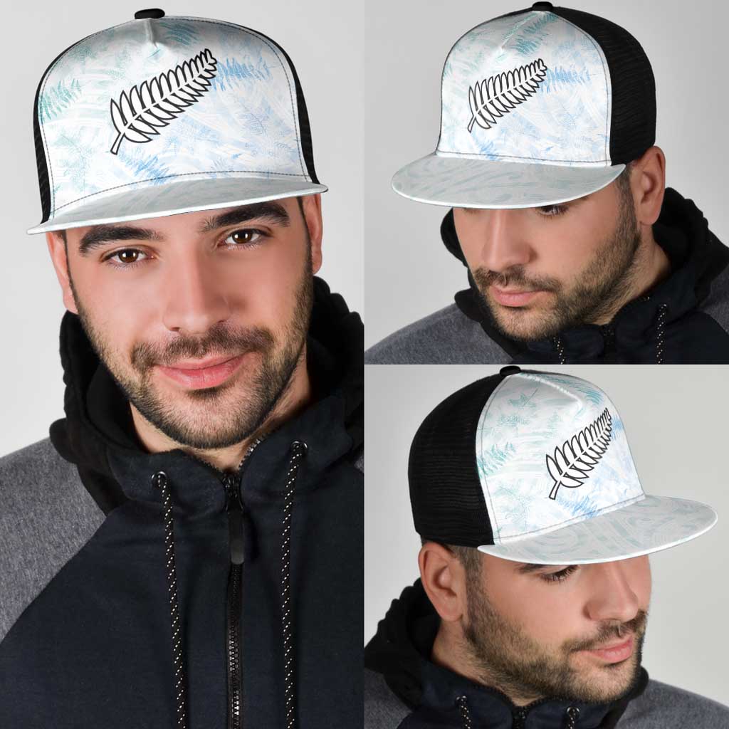 New Zealand Football Mesh Trucker Cap The Whites-Aotearoa Inspired - Polynesian Pride