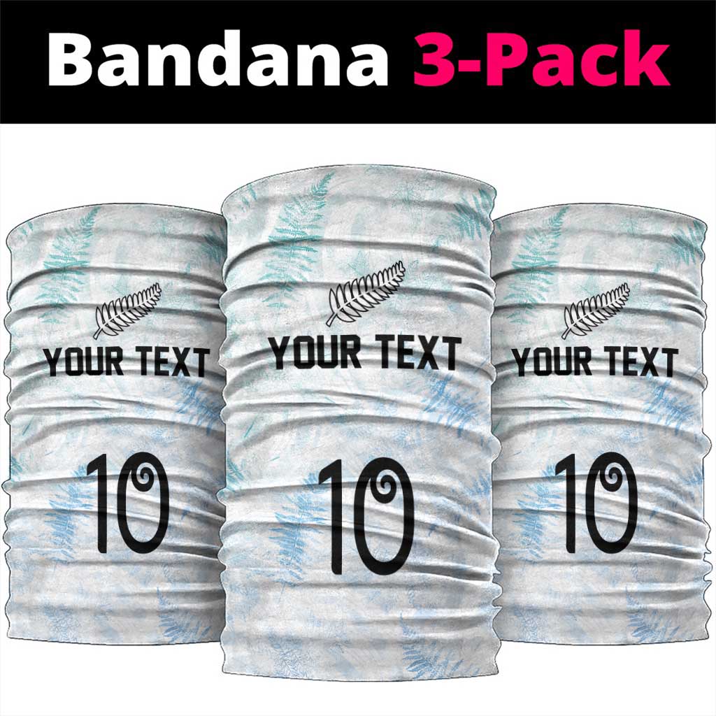 Custom New Zealand Football Neck Gaiter The Whites-Aotearoa Inspired - Polynesian Pride