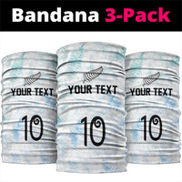 Custom New Zealand Football Neck Gaiter The Whites-Aotearoa Inspired - Polynesian Pride