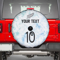 Custom New Zealand Football Spare Tire Cover The Whites-Aotearoa Inspired - Polynesian Pride