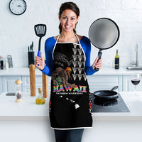 Hawaii Rainbow Warriors Apron Kakau Shark Tooth and Polynesian Art Tattoo LT03 - Polynesian Pride