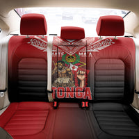 Mate Ma'a Tonga Back Car Seat Cover Traditional Warrior and Ngatu Art Pattern LT03 - Polynesian Pride