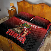 Mate Ma'a Tonga Quilt Bed Set Traditional Warrior and Ngatu Art Pattern LT03 - Polynesian Pride