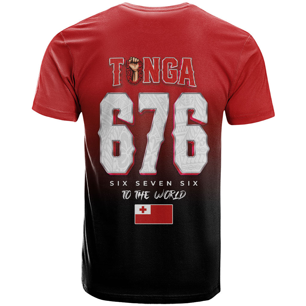 Mate Ma'a Tonga T Shirt Traditional Warrior and Ngatu Art Pattern LT03 - Polynesian Pride