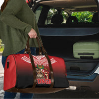 Mate Ma'a Tonga Travel Bag Traditional Warrior and Ngatu Art Pattern LT03 - Polynesian Pride