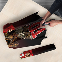 Mate Ma'a Tonga Umbrella Traditional Warrior and Ngatu Art Pattern LT03 - Polynesian Pride