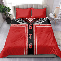 Tonga Bedding Set Tribal Pacific Ngatu Motif LT03 - Polynesian Pride