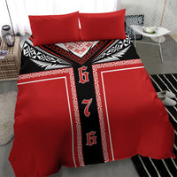 Tonga Bedding Set Tribal Pacific Ngatu Motif LT03 - Polynesian Pride