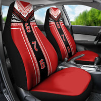 Tonga Car Seat Cover Tribal Pacific Ngatu Motif LT03 - Polynesian Pride