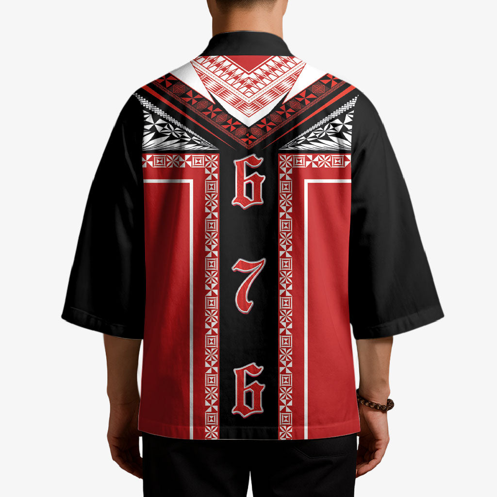 Tonga Kimono Tribal Pacific Ngatu Motif LT03 - Polynesian Pride