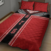 Tonga Quilt Bed Set Tribal Pacific Ngatu Motif LT03 - Polynesian Pride