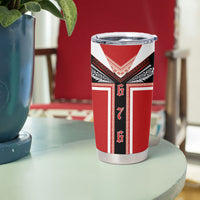 Tonga Tumbler Cup Tribal Pacific Ngatu Motif LT03 - Polynesian Pride