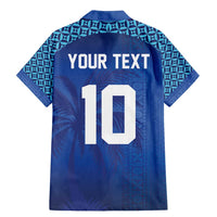 Custom Fiji Football-Towards World Cup 2026 Family Matching Mermaid Dress and Hawaiian Shirt LT03 - Polynesian Pride