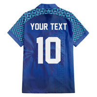 Custom Fiji Football-Towards World Cup 2026 Family Matching Summer Maxi Dress and Hawaiian Shirt LT03 - Polynesian Pride